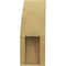 Ekena Millwork 5-inch W x 10-inch D x 14-inch H Thorton Rough Cedar Woodgrain TimberThane Knee Brace, Primed BRCUR05X10X14THRRCPR - alternate 5
